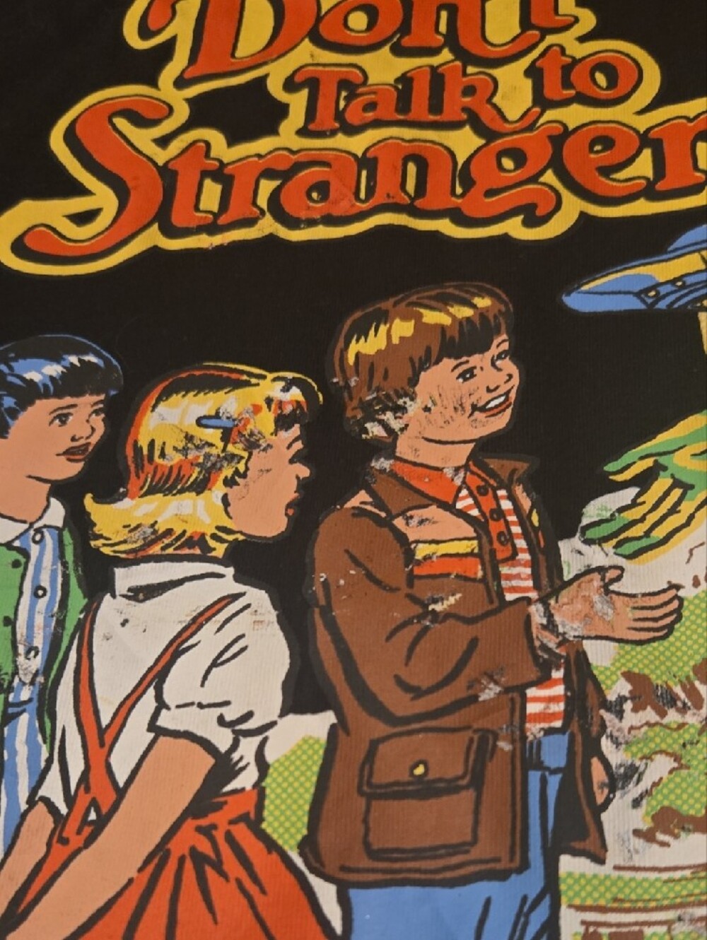 Authentic Licensed Steven Rhodes "Don't Talk to Strangers" Graphic Tee - Unisex - Picture 7 of 13